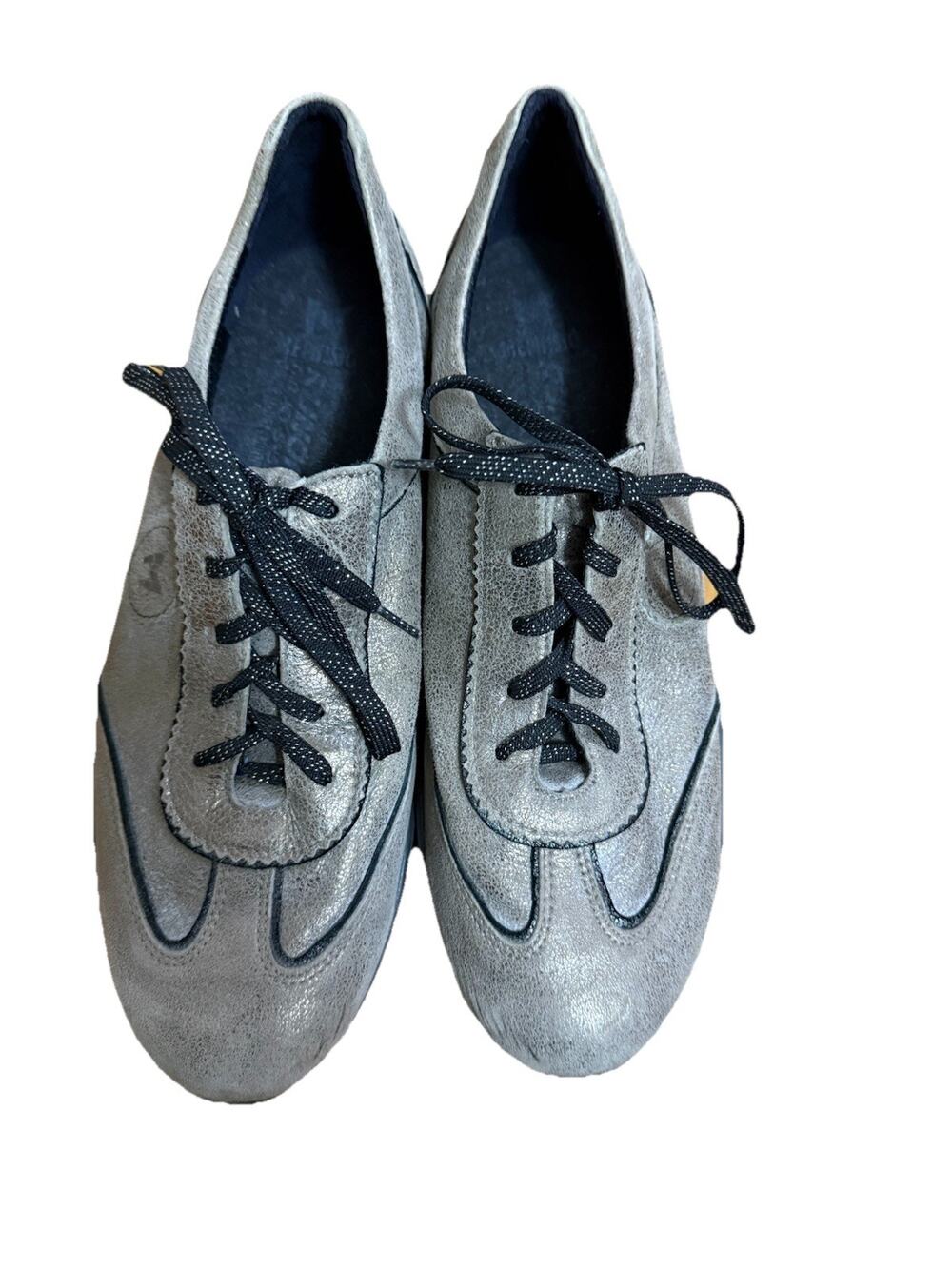 MEPHISTO Runoff Air Jet System Women’s Metallic Sneakers Size 9.5
